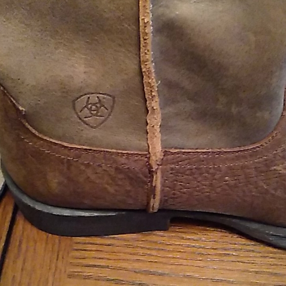 Mens Ariat Western Boots 13EE - Picture 3 of 6
